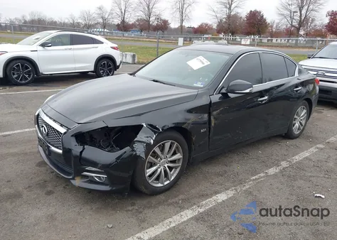 2017 Infiniti Q50 3.0T Premium from USA, damaged, VIN JN1EV7AP9HM738558